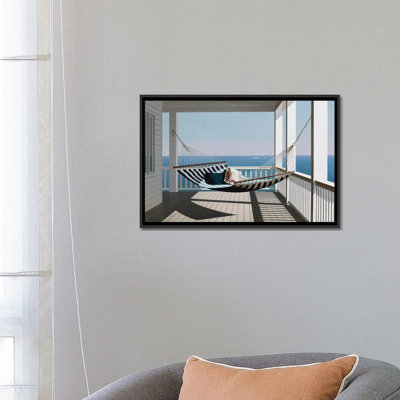 Hammock & Pillows by Zhen-Huan Lu - Wrapped Canvas Gallery-Wrapped Canvas Giclée