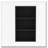 Black Wall Cabinet with Open Storage-848402994