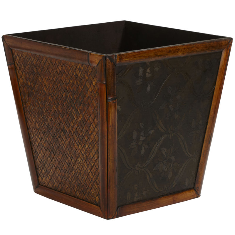 Ensemble de pots à fleurs en bambou Aissata
