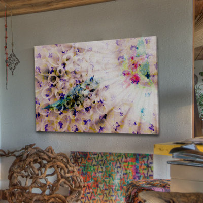 « weighted no » par parvez taj,, reproduction de peinture à l’aquarelle sur toile tendue
