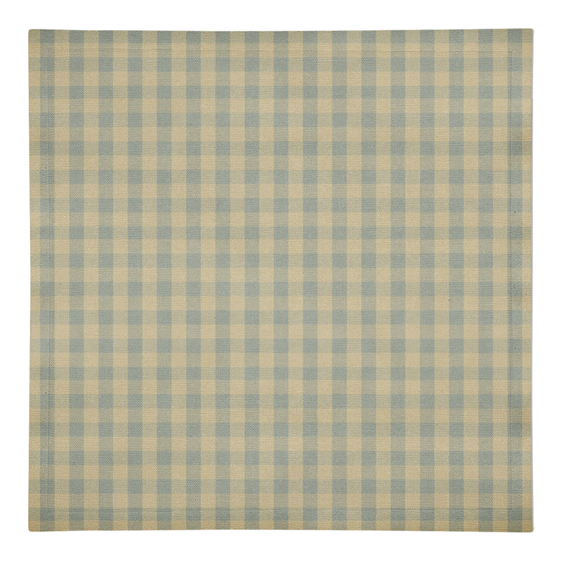 Solan Cotton Plaid Rectangle Napkin, Tan