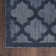 Adianey Red Barrel Studio Easy Care Trellis Navy Blue Indoor/Outdoor Area Rug
