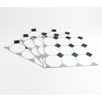 10 in. W x 10 in. L Peel and Stick Mosaic Tile