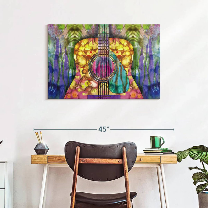 Guitare Abarca Creative, H 24 po x l 36 po