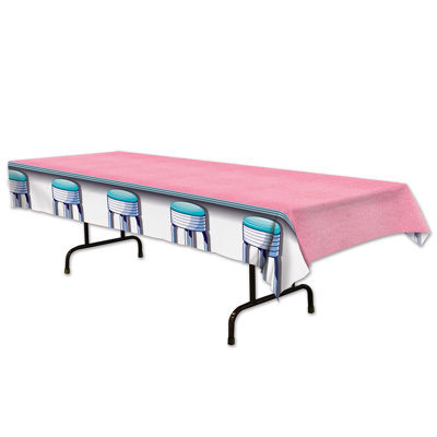 Neill Soda Shop Stools Tablecloth