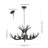Rohrbach Candle Style Wagon Wheel Chandelier-140209380-184862633