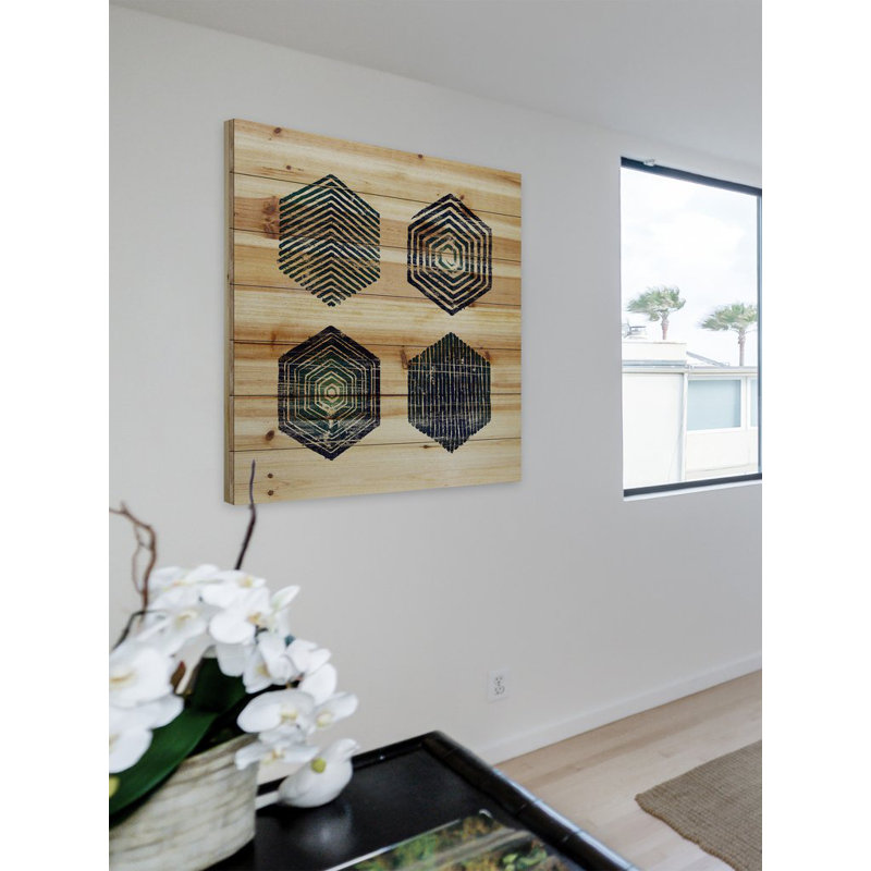 No Frame Print on Wood, 61cm H x 61cm W