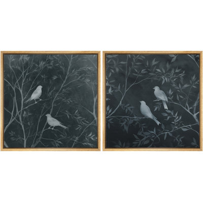 Reproduction d'art sur toile encadrée 2 pièces Minimalist