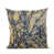 Motif floral noir / jaune sélectionné