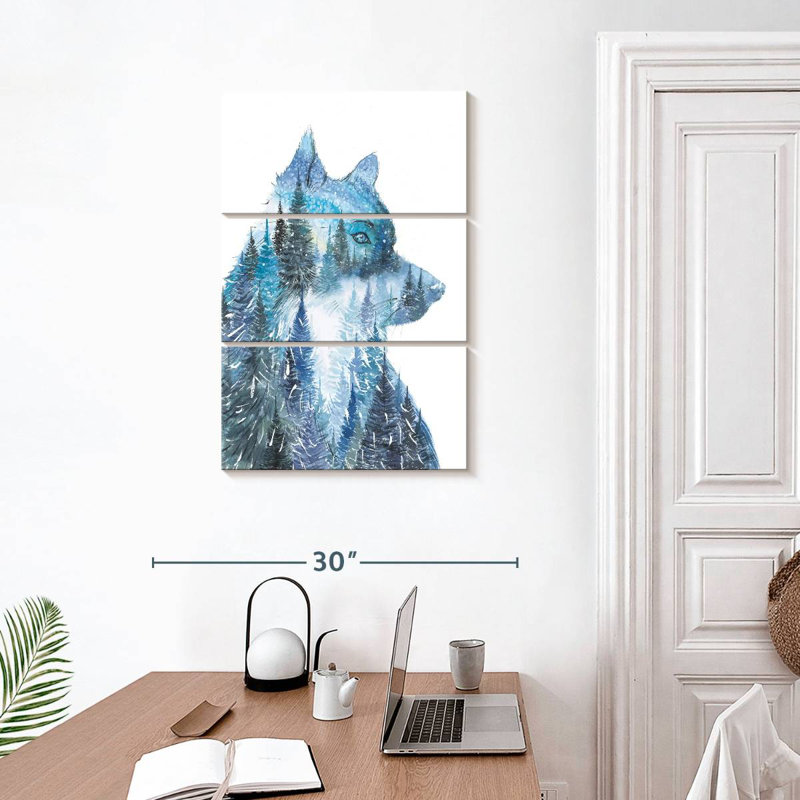 Loup Brampt, H 32 po x l 20 po