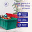 HOMZ Durabilt, bacs de rangement en plastique robustes avec couvercles-126281889-126281892
