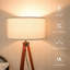 Lampe trépied 60,05 "alcesta