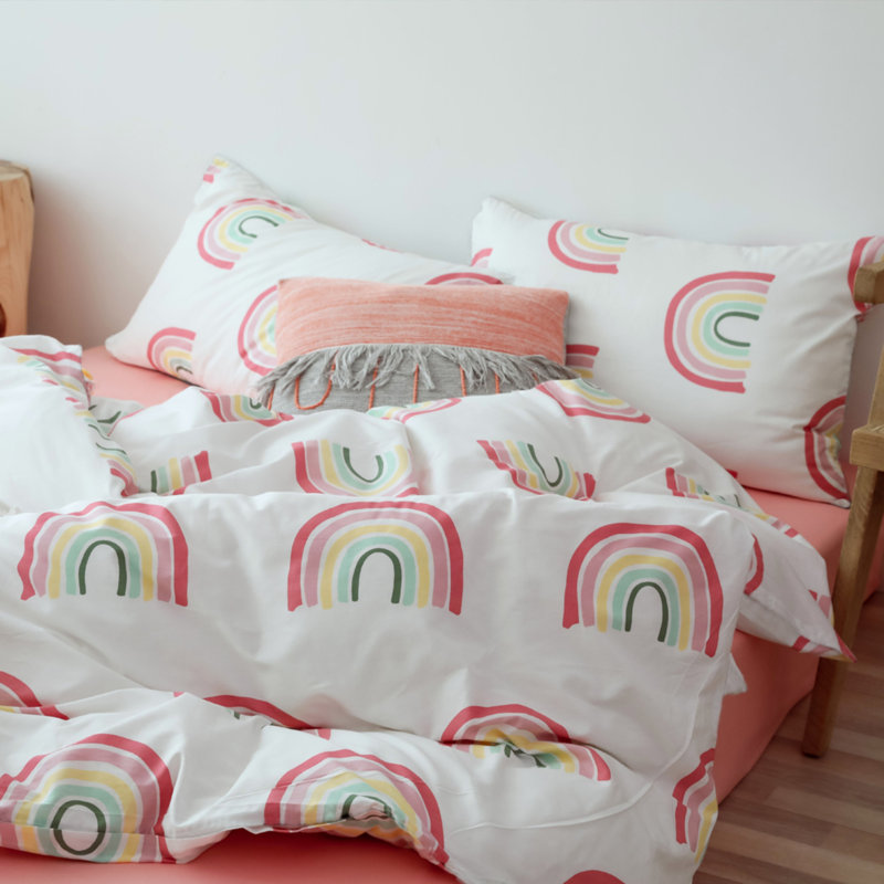 2-Piece Luxury 100% Cotton Floral Pillowcases
