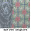 Planche à découper en verre Schipperke Christmas PoinsettIas