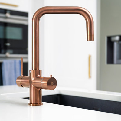 4-in-1 Instant Boiling and Filtered Water Tap - D Shape - 2.4 Litre Boiler