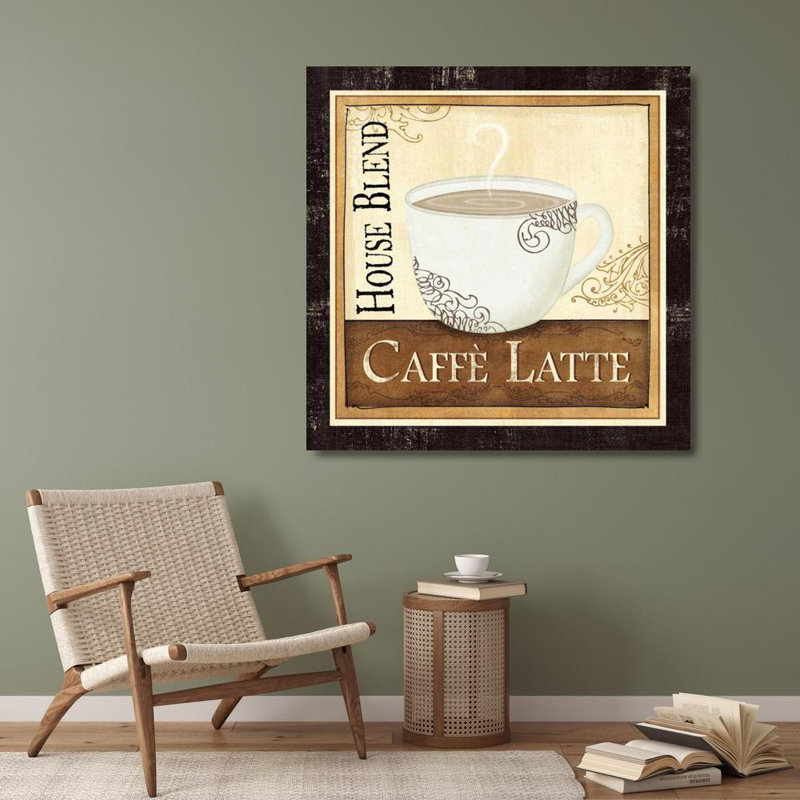 Art sur toile tendu avec Alconn Hill® Charron, Veronique Gallery: Coffee and Cream I