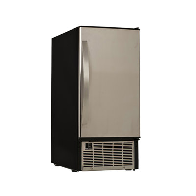 EdgeStar 50 Lb. Daily Production Cube Clear Ice Freestanding Ice Maker