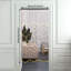 Faux Wood Door Curtain