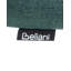 Andover 39cm H Polyester Upholstered Full Back Side Chair in Green