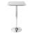 Bistro Contemporary Adjustable Square Bar Table