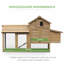 150.5m² Chicken Coop with Chicken Run