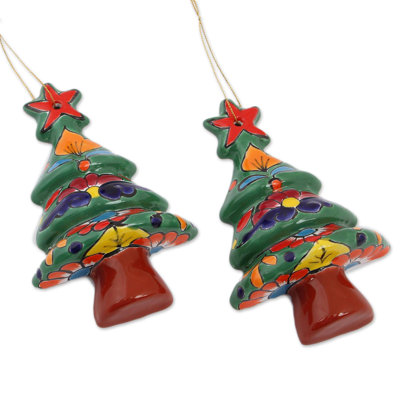 Ornement figurine suspendu talavera célébration