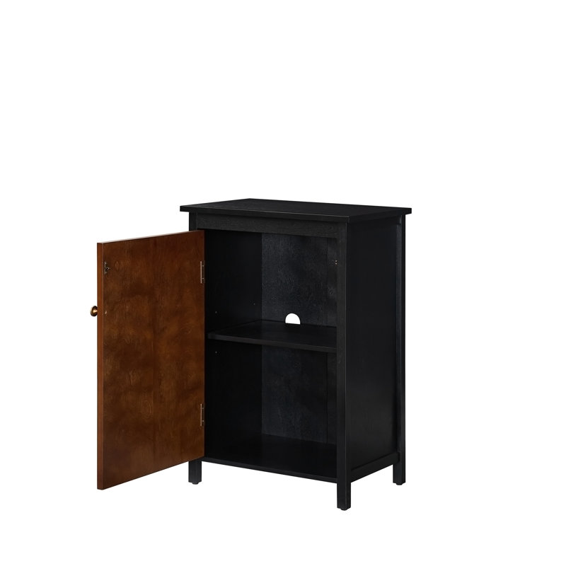 Armoire de sol 34,5 po Mid Century, H 34,2 po x l 23,6 po x P 15,75 po
