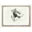The Snowboarder in Abstract - Picture Frame Painting Print-55771053-55771054