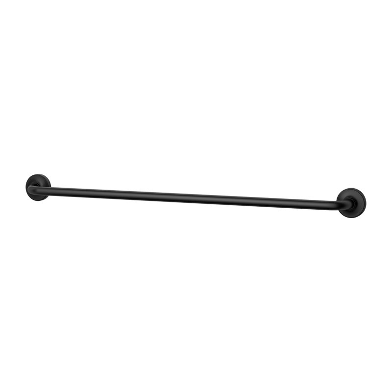 Tenet 24" Wall Mounted Tower Bar, Matte Black
