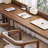 Solid Wood Pine Two-Person Long Desk-1802586804
