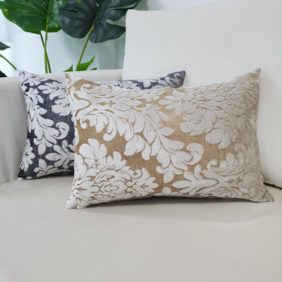 Ensemble de 2 coussins en jacquard