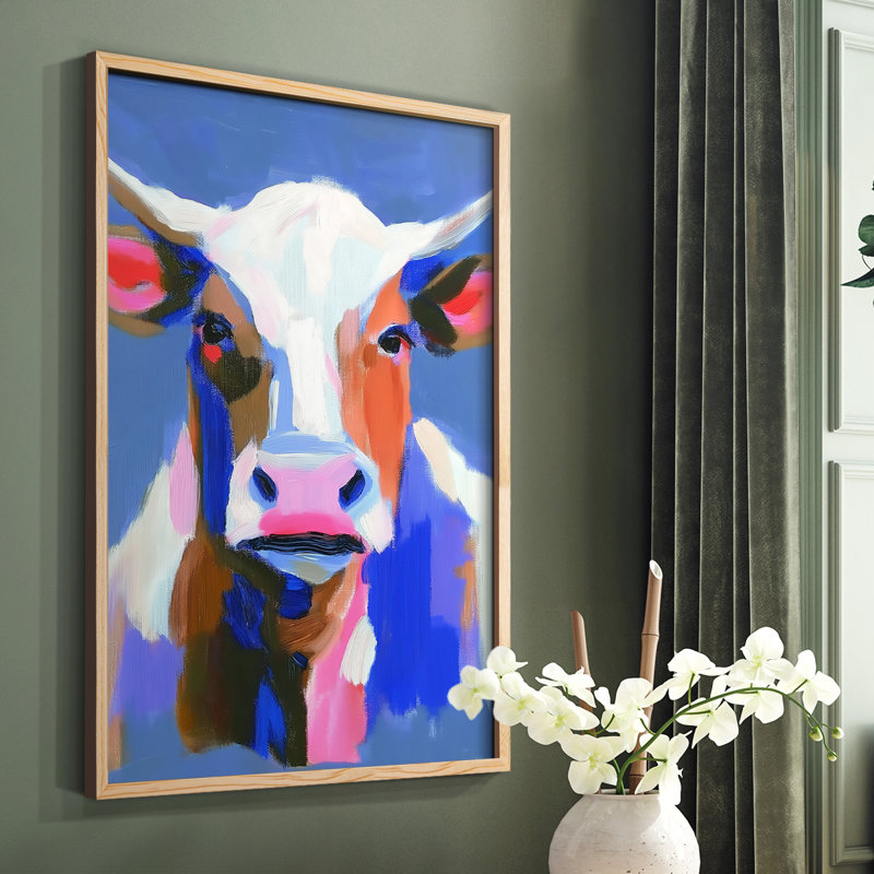 ANIMALS Series CECXLV - reproduction encadrée de qualité supérieure - prête à être accrochée - aucun clou requis