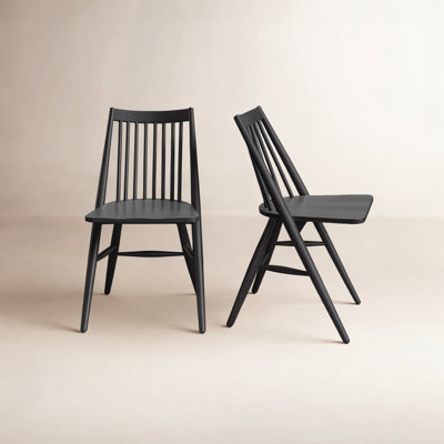 Kloss Solid Wood Slat Back Side Chair