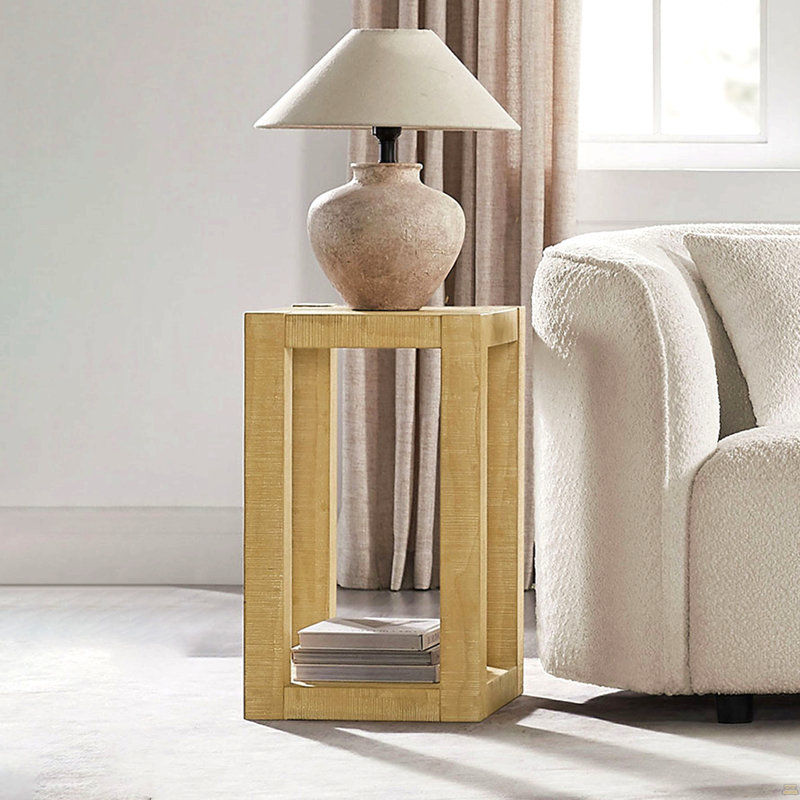 14 Inch Side Table,Rectangular Mdf Coffee Table