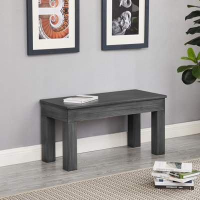 Banc en bois massif