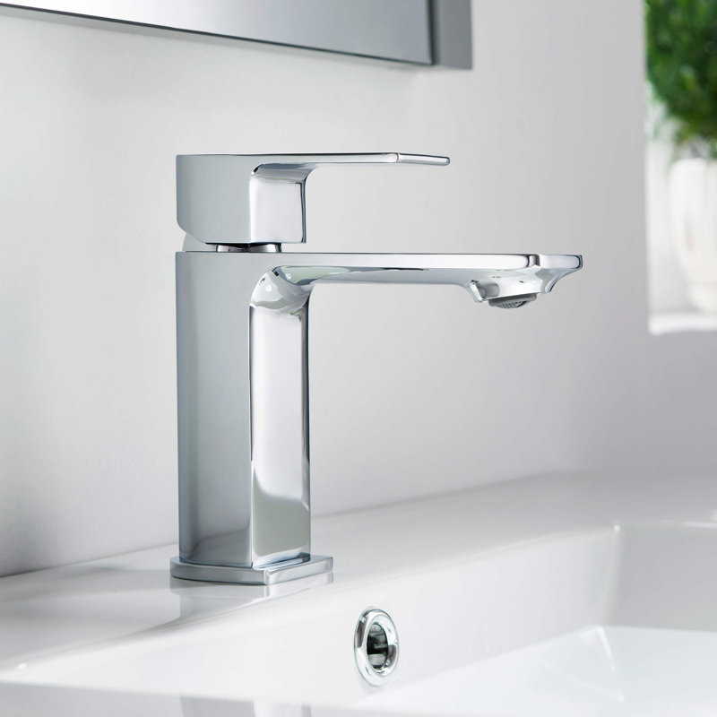 Mirage Single-handle Bathroom Faucet, Chrome, No accessories included