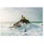 Reproduction de photo sur toile tendue, "Haunted Lighthouse in the Storm" par Hockman-21026379