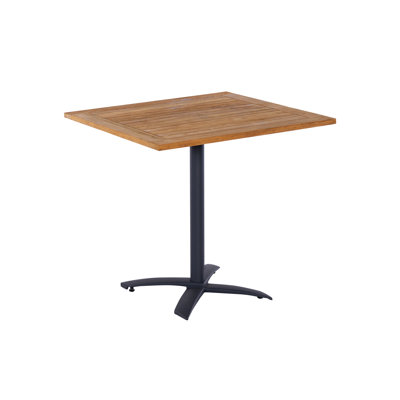 Hashmik Square Folding Outdoor Bistro Table , 80cm W 80cm D