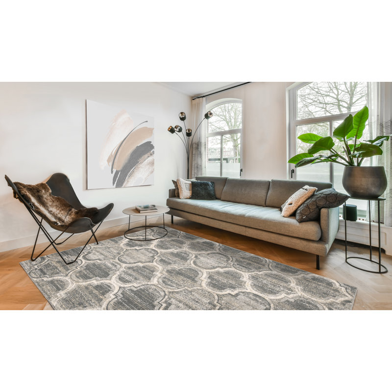 Geometric Area Rug, Rectangle 200 x 280cm