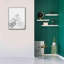 «Mountain Top White» par Design Fabrikken, impression sur toile tendue