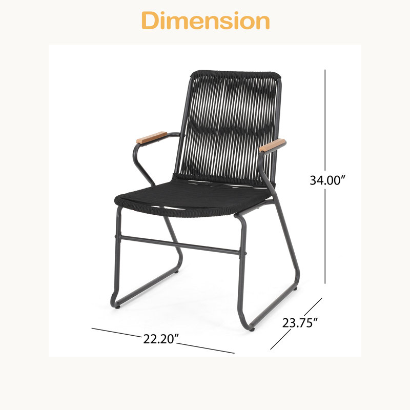 CHAISE, Noir