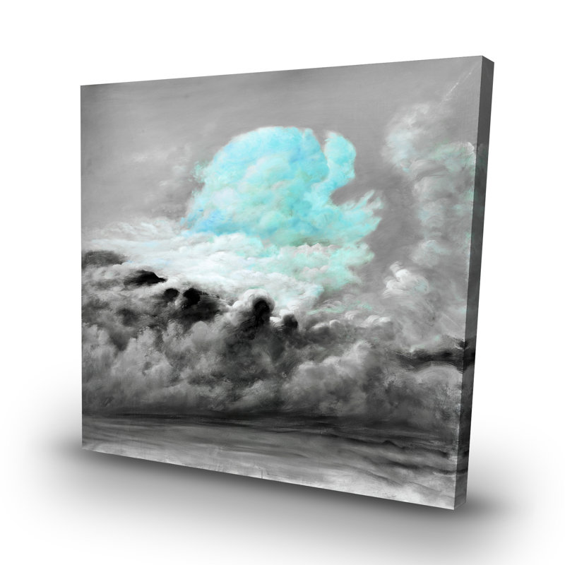 clouds - 32"x32" art on canvas