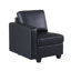 Canapé modulaire réversible en similicuir avec repose-pieds-87394030