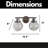 2- Wall Sconce, Black With Clear Glass Shade, Quality For Bathroom Vanity Lights Fixtures, Sconce Glass, Modern Bathroom, Living Room