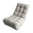Metal Reclining Chair For Relaxing - Gray Ergonomic Lazy Adjustable Back Maximum Comfort