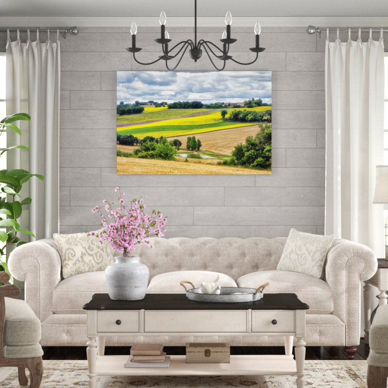 Pastoral Countryside VIII by Colby Chester - Photograph Print, 81cm H x 122cm W, Wrapped Canvas