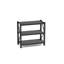 Étagère de rangement industrielle en métal robuste, l 51,2 po x P 23,6 po, H 47,3 po, noire, pour unité de rangement de garage, H 47,3 po x P 23,6 po, assemblage requis, garage-121115079