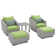 Fionnula 2 - Person Patio Conversation Sets with Cushions