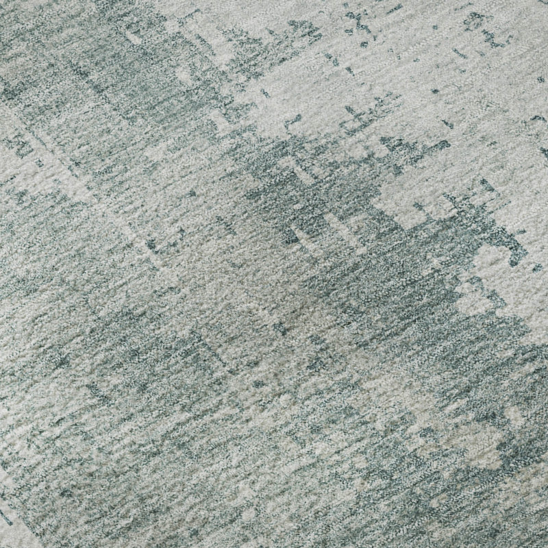 Premium Machine Washable Baford AMF1649 Abstract Rug, Rectangle 1'8" x 2'6"