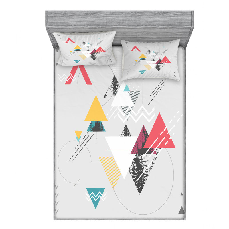 Microfiber Sheet Set, Full Sheet Set with 2 Pillowcases
